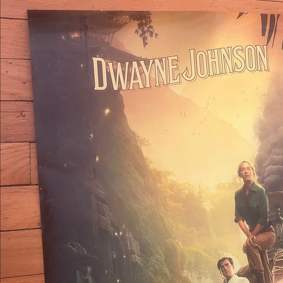 Jungle Cruise 27x40 Movie Poster Original Disney Double Sided - Picture 4 of 11